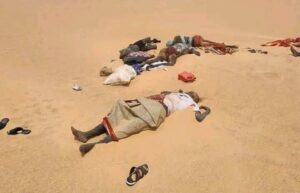 Mutane 49 sun mutu a hamadar Agadez bayan da motarsu ta ɓace hanya