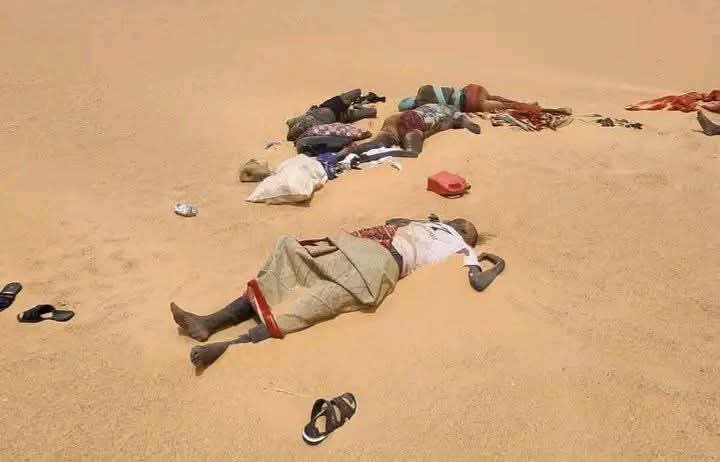 Mutane 49 sun mutu a hamadar Agadez bayan da motarsu ta ɓace hanya